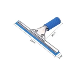 Sale Galaxy Professionell fönsterraka, fönsterskrapa, duschskrapa i silikon, golvskrapa med handtag, gummiskrapa, fönsterskrapa med blad 35 cm