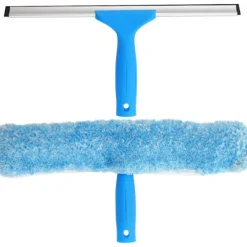 Discount Professionell fönsterraka med mikrofiberborste, bredd 30 cm