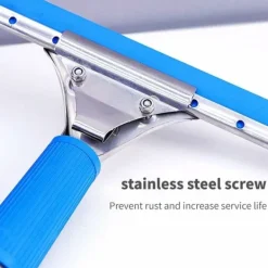 New Professionell fönstertorkare, fönsterskrapa, silikon duschtorkare, golvtorkare med handtag, gummitorkare, fönstertorkare med blad 35 cm