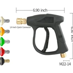 Hot Professionell Koppar-Högtryckstvättare/Högtryckstvättpistol (3000 PSI)