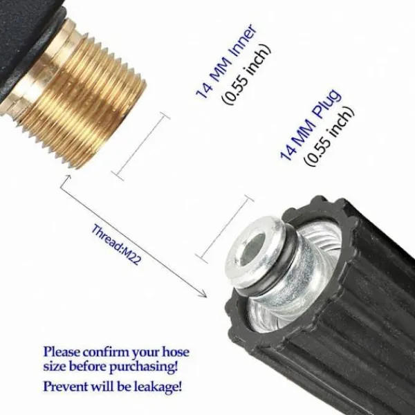 Hot Professionell Koppar-Högtryckstvättare/Högtryckstvättpistol (3000 PSI)