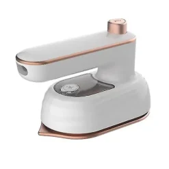 Clearance Professionell Mini Ångstrykjärn Handhållen Portabel Klädstrykjärn Torr & Våt Dubbel Klädtygsstrykjärn
