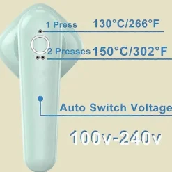 New Professionell Ångstrykjärn Handhållen Hushåll Bärbar Mini Strykmaskin Klädångare Hemresa