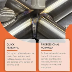 Outlet Professionell rengöringsgel för rostfria stålsvetsar 100g 2pcs