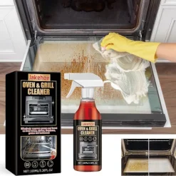 Clearance Professionell ugn- och grillrengöring kraftig spray tar bort fastbränt fett för köksspisar spiskåpor
