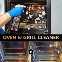 Clearance Professionell ugn- och grillrengöring kraftig spray tar bort fastbränt fett för köksspisar spiskåpor