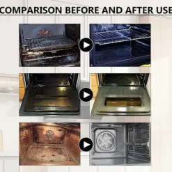 Clearance Professionell ugn- och grillrengöring kraftig spray tar bort fastbränt fett för köksspisar spiskåpor