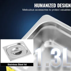 New DUOKU Professionell Ultrasonisk Tvättmaskin--0.3L-Smyckstvätt med Digital Timer Värme-Rostfritt Stål-40kHz