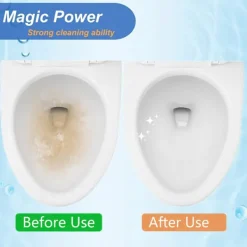 Puli Rengöringssten, Toalettrengörare med Handtag, Tar Bort Kalk, för Rengöring av Badkar, Pooler, Kök och Hem, 2 Stycken