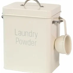 Best Pulver tvättmedel behållare med skopa, tvättmedel hink 4L