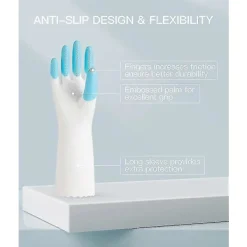 Outlet PVC Diskhandskar, Återanvändbara, Rengöring