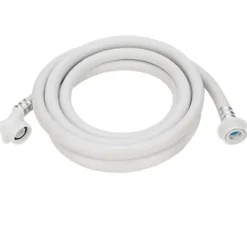 New PVC Vatteninloppsrör för Tvättmaskin med Stålanslutning Förlängningsslang Tvättmaskinsslangar för Vatteninsprutning 3 M/118.1in