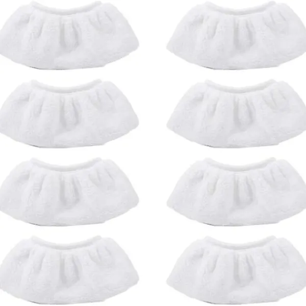 Discount QU) 8-pack mikrofiberduköverdrag för Kärcher ångrengörare SC1 SC2 SC3 SC4 SC5 CTK10 handmunstyckstillbehör