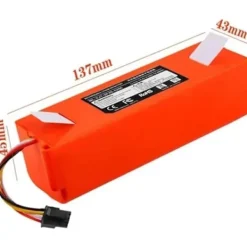 Discount QU*Robot Dammsugare Batteri BRR-2P4S-5200S, Kompatibelt med Roborock, S55 S60 S65 S50 S51 S5 MAX S6, Ersättningsbatteridelar