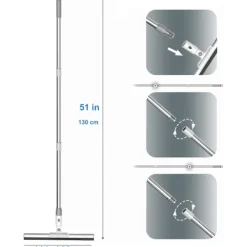 Clearance QU*Vattenskrapa Golvskrapa Duschskrapa Långt Handtag, Fönsterskrapa Med Handtag, Vattentorkare Duschtorkare