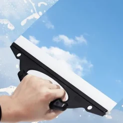 Discount Rakel för biltorkning, bärbar vattenblad i silikon