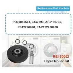 Outlet RB170002 ADE30RGS171TW01 3447593 Torkar-kit för Speed Queen/Alliance Torktumlare Ersätter AP5186795 PS12220