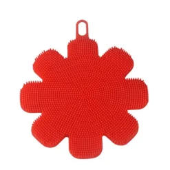 Best (Röd plommon, puderplommon, blå plommon) silikon diskborste - Wonder[PL]