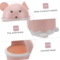 Best Recycling Bin Portable Desk Table Small Trash Can Tabletop Waste Basket Small Car Trash Can