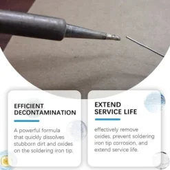 Best Rengörare för lödspetsar, avlägsnar oxidation och förlänger livslängden på lödspetsrengöraren