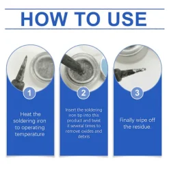 Best Rengörare för lödspetsar, avlägsnar oxidation och förlänger livslängden på lödspetsrengöraren