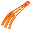 Outlet Rengörare för persienner, rengöringsborste för luftkonditionering kan tas bort och rengöras med fönsterluckeborste (orange)