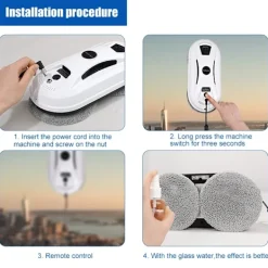 Online NSF Rengöring Robot dammsugare för fönster rengörare