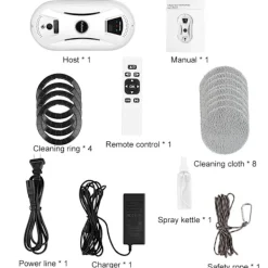 Online NSF Rengöring Robot dammsugare för fönster rengörare