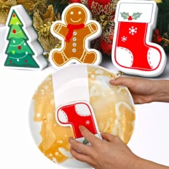 Hommy Rengöring svamp gnuggar jul tecknad film rengöring svamp ved massa bomull rengöring borste