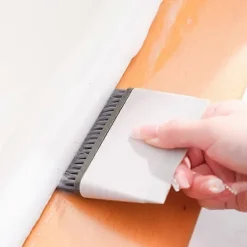 Rengöringsborstar, 2 i 1 skrubbborste för badrumsgolv, silikonrakel för speglar, rengöringsverktyg för hörnspringor