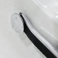Rengöringsborste för badrumssprickor, liten rengöringsborste för fönster- och dörrspår, detaljerad rengöringsborste (Blandad(2st))