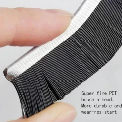 Rengöringsborste för badrumssprickor, liten rengöringsborste för fönster- och dörrspår, detaljerad rengöringsborste (Blandad(2st))