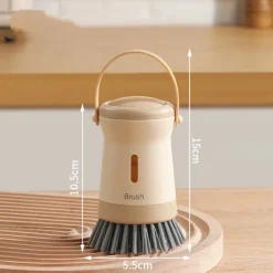 New Rengöringsborste för spisar, fläktar, diskhoar och köksredskap, portabel, robust material