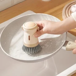 New Rengöringsborste för spisar, fläktar, diskhoar och köksredskap, portabel, robust material