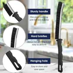 New DAO Rengöringsborste för springor, Ny Multifunktionell Rengöringsborste, Borste för Badrumsgap, Hem, Kök, Badrum, Fönster, Fordon, Kranar, Toalett, 6 st db | Fyndiq