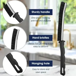 Discount Rengöringsborste för springor, Ny Multifunktionell Rengöringsborste, Badrumsborste för springor, Hem, Kök, Badrum, Fönster, Fordon, Kranar, Toalett, 6 st | Fyndiq