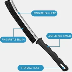 Discount Rengöringsborste för springor, Ny Multifunktionell Rengöringsborste, Badrumsborste för springor, Hem, Kök, Badrum, Fönster, Fordon, Kranar, Toalett, 6 st | Fyndiq