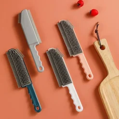 Discount Rengöringsborste Lätt att hålla En-delad design Multifunktionell 3 i 1 Köksrengöringsborste för fönster Sida_h（Vit）