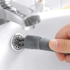 Hot Rengöringsborste, Skrubbborste för Skrubbning av Badrumsgolv Matta Vit