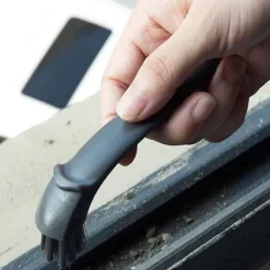 Hot Rengöringsborste, Skrubbborste för Skrubbning av Badrumsgolv Matta Vit