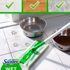 Clearance Swiffer Rengöringsdukar för golv, 10st fuktiga med citrusdoft