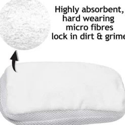 Sale Rengöringsdukar för hårda golv, kompatibla med Morphy Richards 720020 70495 9-i-1 ångmopp (4-pack)