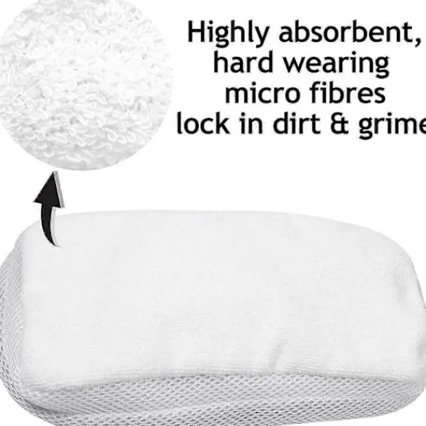 Sale Rengöringsdukar för hårda golv, kompatibla med Morphy Richards 720020 70495 9-i-1 ångmopp (4-pack)