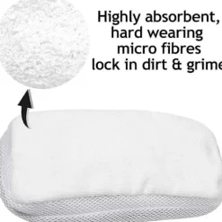 Sale Rengöringsdukar för hårda golv, kompatibla med Morphy Richards 720020 70495 9-i-1 ångmopp (4-pack)