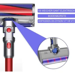 New Rengöringshuvud för Dyson-modeller V7 V8 V10 V11 Sladdlös dammsugare Tillbehör för parkettgolv