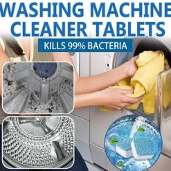 Online Rengöringstabletter Fläckar Tvättmaskinstank Rengöringstabletter Helautomatiska Rengöringstabletter FLYE1156
