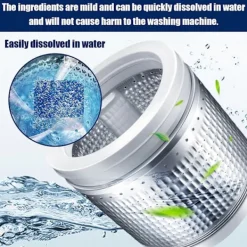 Hot rengöringstabletter för tvättmaskin