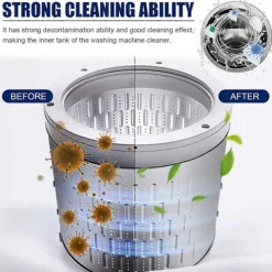 Hot rengöringstabletter för tvättmaskin