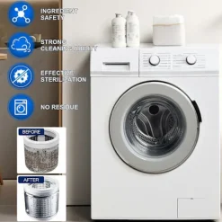 Hot rengöringstabletter för tvättmaskin