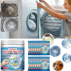 Hot rengöringstabletter för tvättmaskin